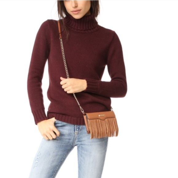 🌷Boho Chic! Rebecca Minkoff Fringe Tech Crossbody - Picture 3 of 8